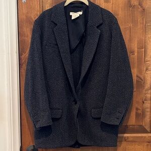 Isabel Marant pour H&M Dark Gray Textured wool coat